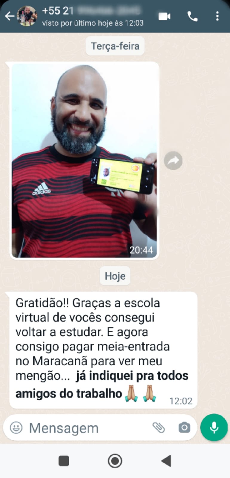 Depoimento cliente 2